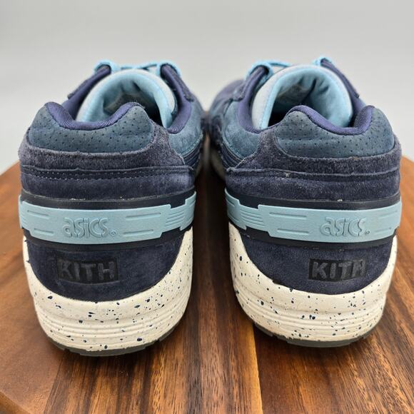 Asics Gel Sight Ronnie Fieg Shoes Men's 11 Blue Suede Leather Athletic Sneakers - Picture 4 of 11
